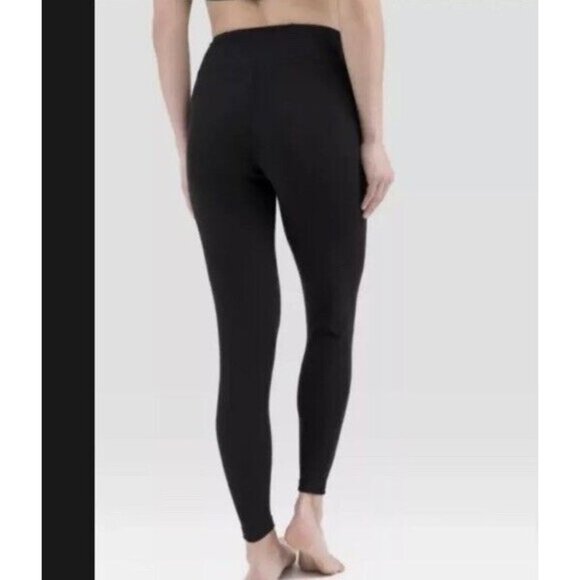 WANDER BY HOTTITTIES THE COZY LEGGING BLACK NWT HEAVYWEIGHT WARM SZ L - Picture 1 of 2